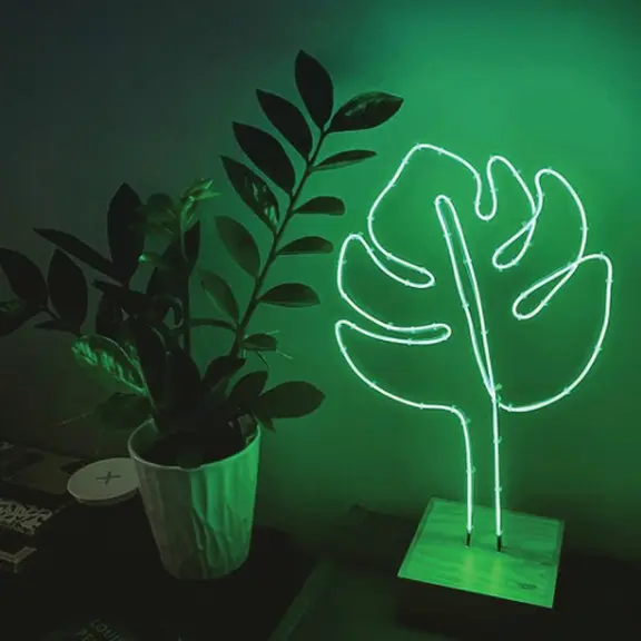 Electroluminescent Wire Sculpture