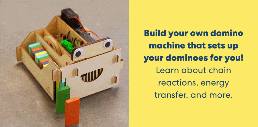 Build your own domino machine...