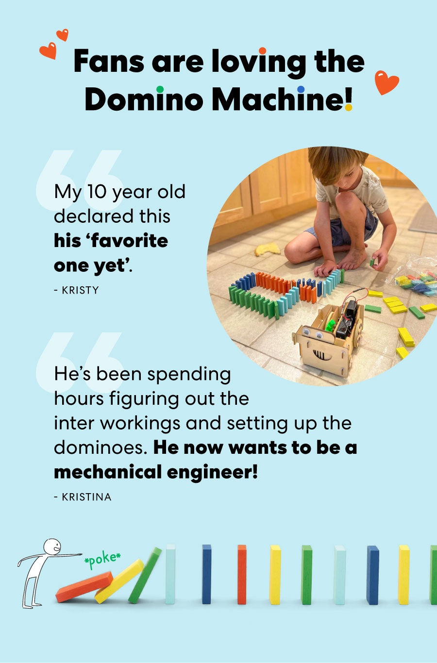 Fans are loving the Domino Machine