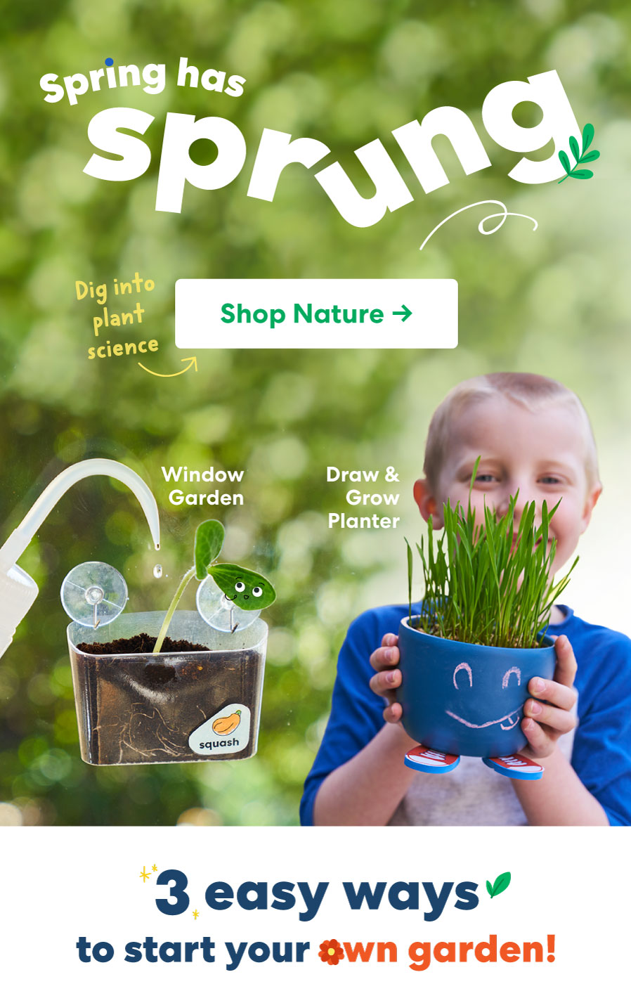 Explore how plants grow with projects from KiwiCo KiwiCo