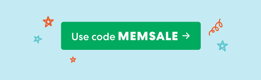 Use code MEMSALE