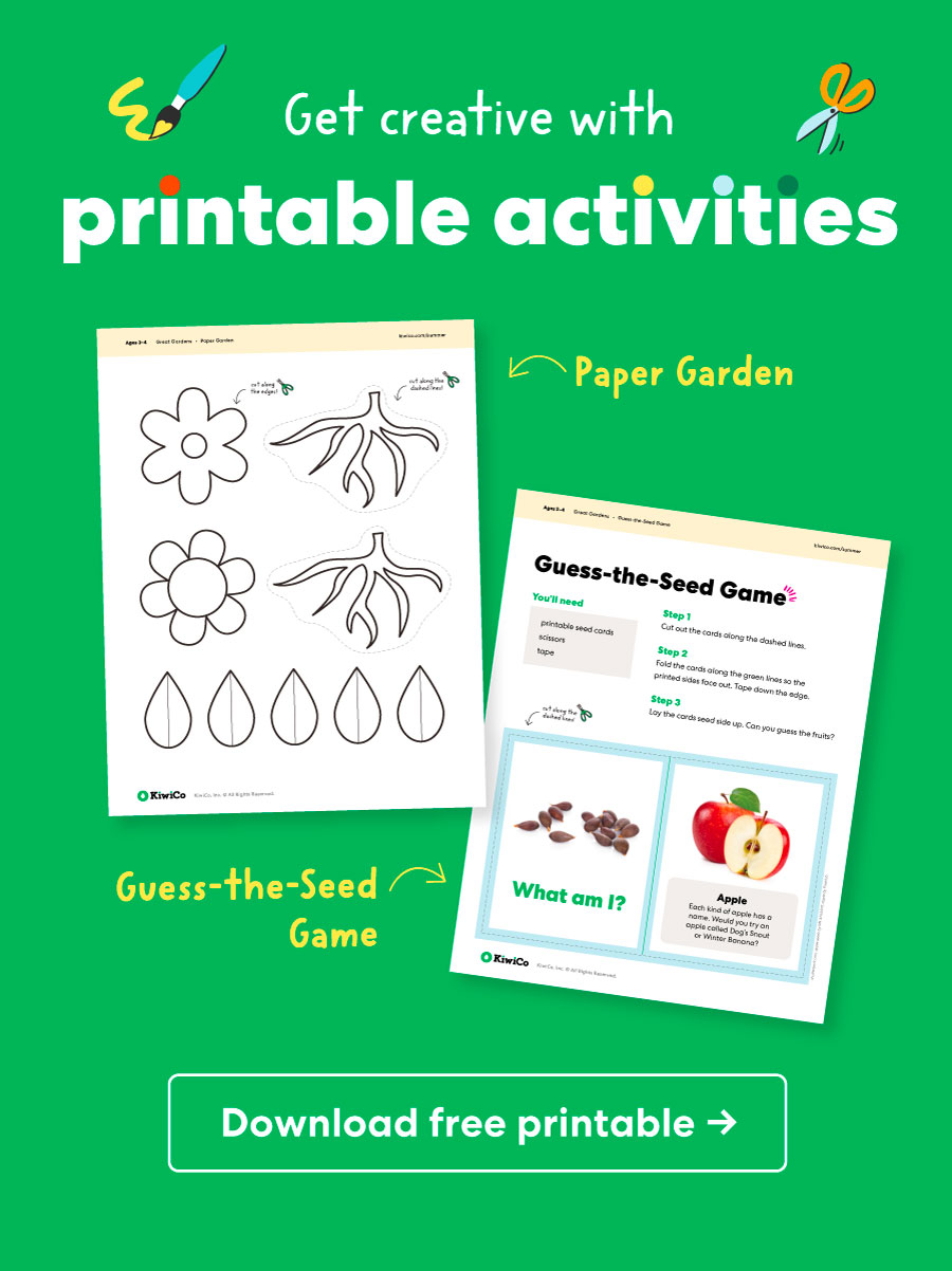 Get creative with printable activities