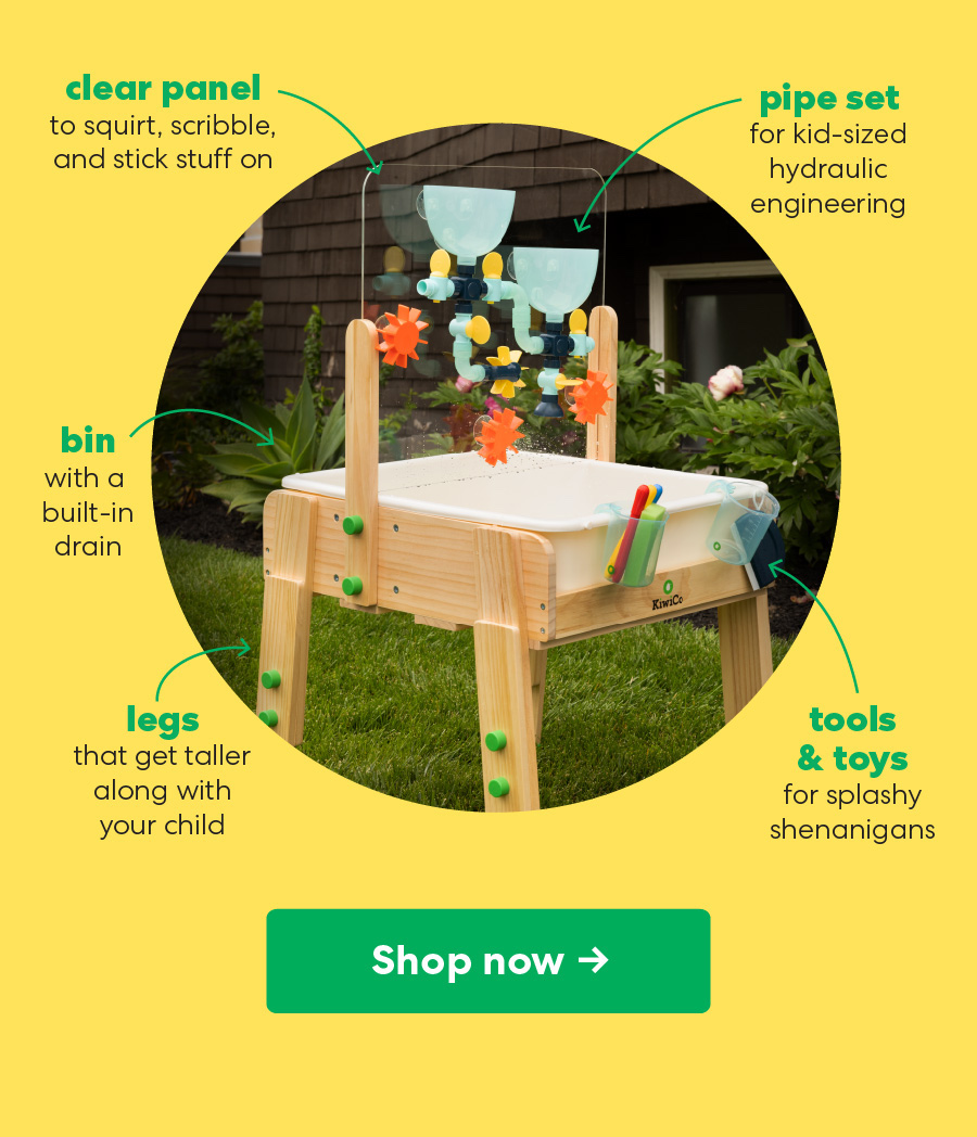 Scoop, spray, learn & and play!