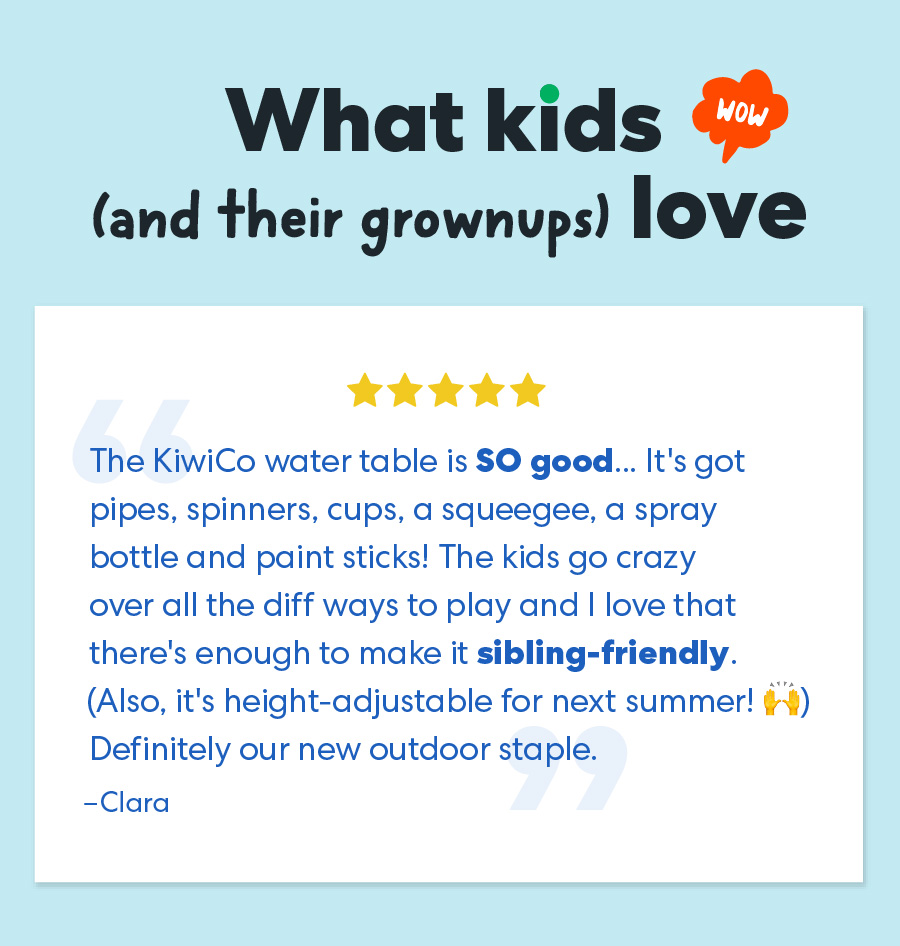 What kids (and their grownups) love