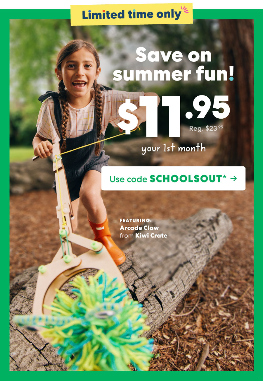Limited time only: Save on summer fun!