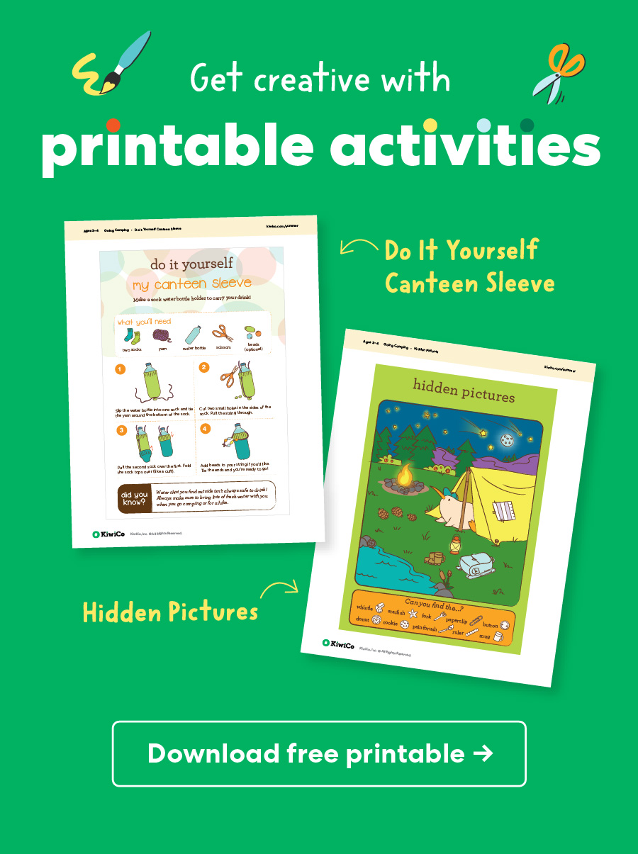 Get creative with printable activities