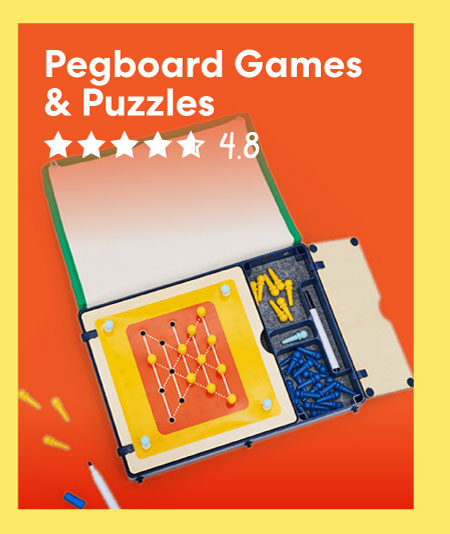 Pegboard Games & Puzzles