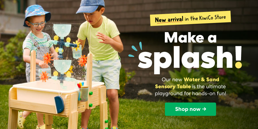 New water & sand sensory table! 