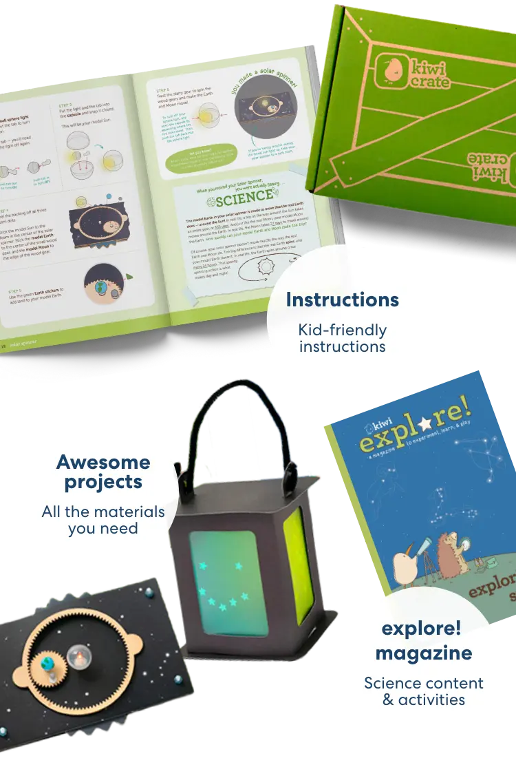 Start a STEAM Subscription with Exploring Stars KiwiCo