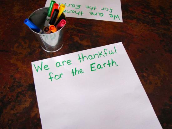 Thankfulness Notes DIY