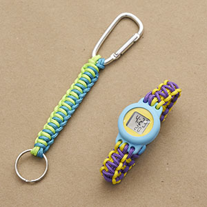 小物 Carabiner Macrame Keychain deci ovy KAJA Carabiner Macrame Keychain | DECi