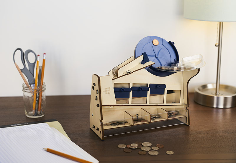 Eureka Crate Coin Sorter Crate